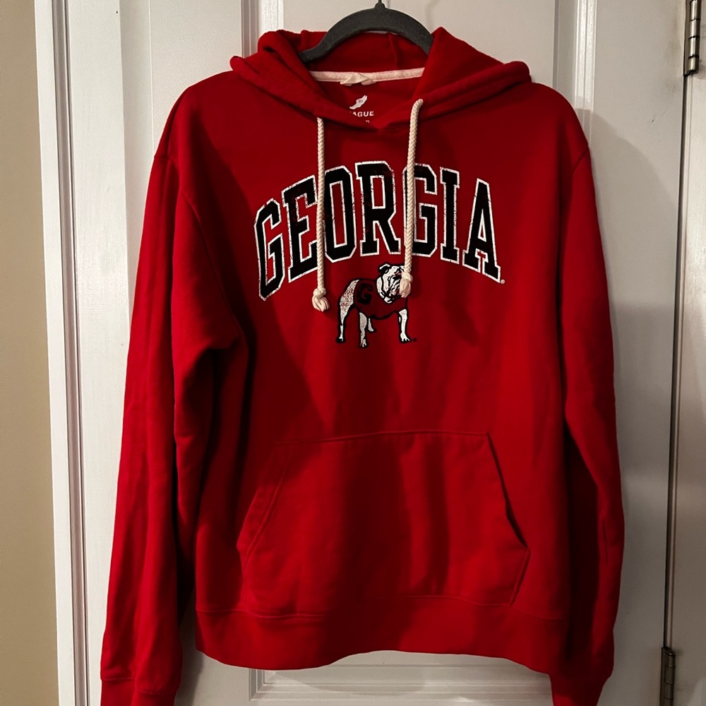 League Red Georgia Hoodie